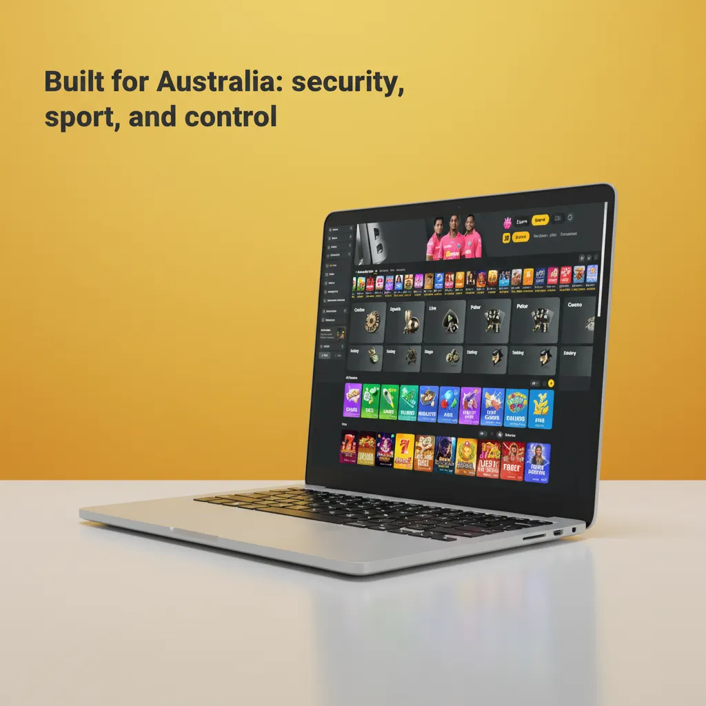 Built for Australia: secure sports betting with live odds, mobile apps, 2FA, deposit limits, cash out, and safe withdrawals.