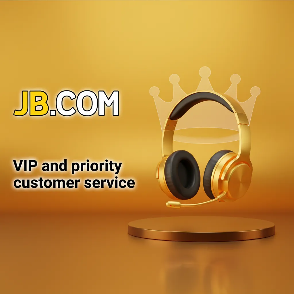 JB VIP support offers priority access, faster queues, dedicated manager, 24/7 phone, email, and chat via the VIP tab.