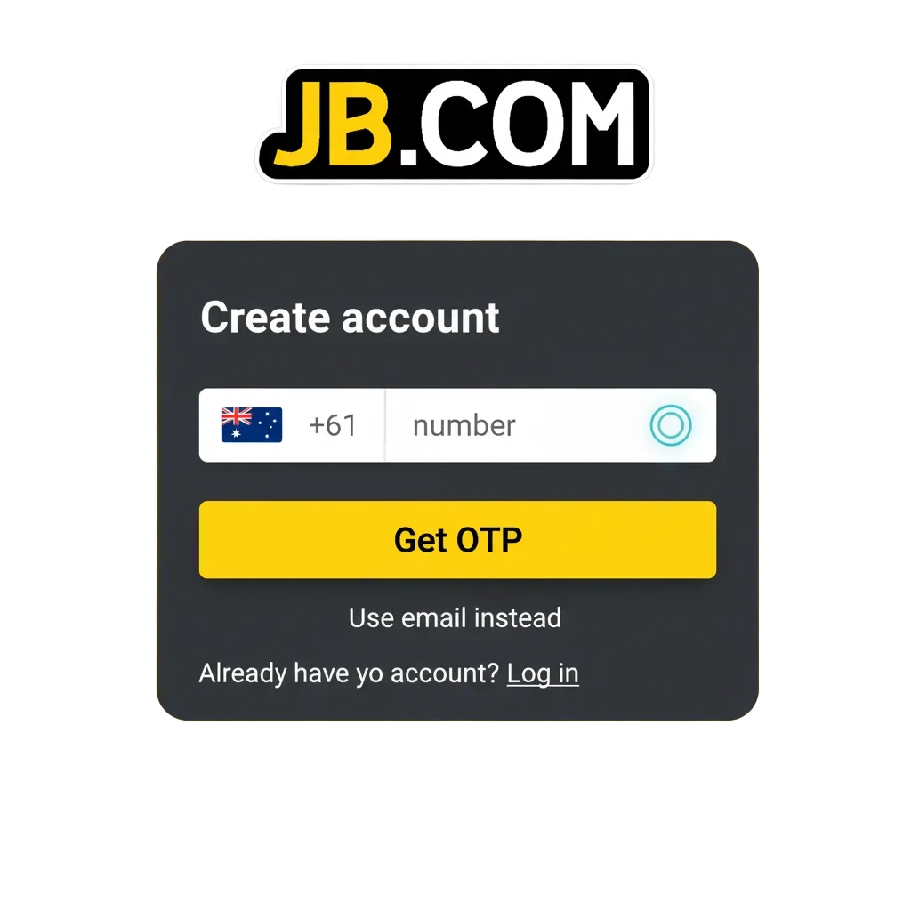 JB Australia registration promo: fast access to casino and sports with 120% bonus up to $1,000 + 100 Free Spins.